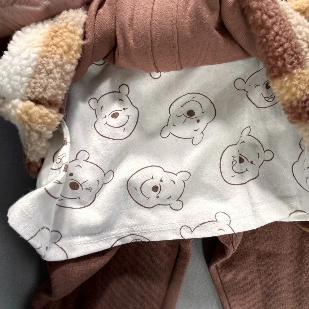 Disney Baby Winnie‎ The Pooh 3 Piece Outfit 18 Month New